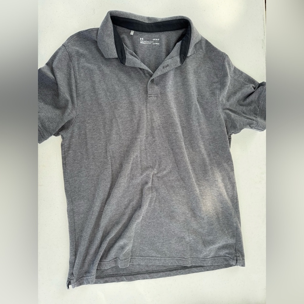 Under Armour Charcoal Polo Shirt